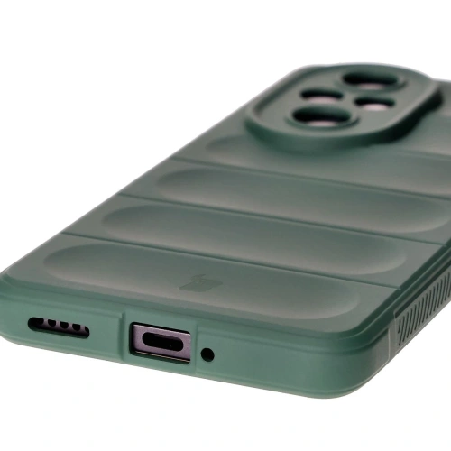 Pancerne etui Bizon Case Tur do Honor 200 Pro ciemnozielone