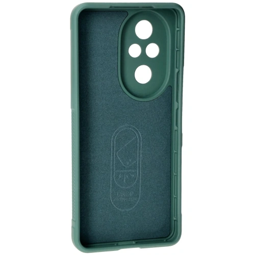 Pancerne etui Bizon Case Tur do Honor 200 Pro ciemnozielone