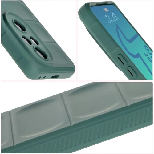 Pancerne etui Bizon Case Tur do Honor 200 Pro ciemnozielone