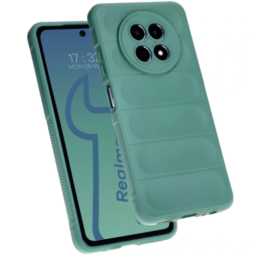 Pancerne etui Bizon Case Tur do Realme 12 / 12x ciemnozielone