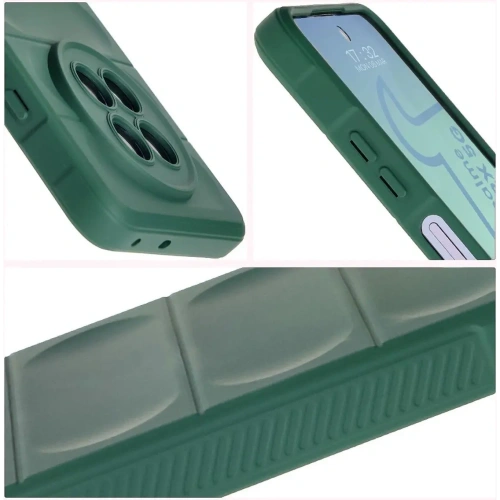 Pancerne etui Bizon Case Tur do Realme 12 / 12x ciemnozielone