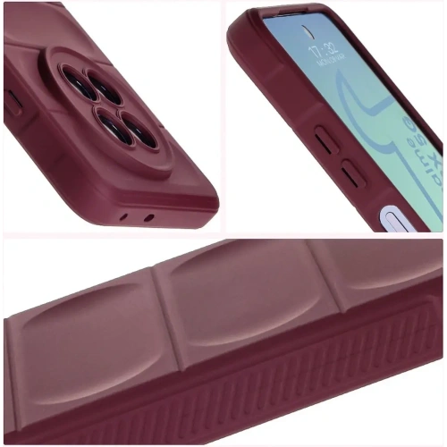 Pancerne etui Bizon Case Tur do Realme 12 / 12x ciemnofioletowe