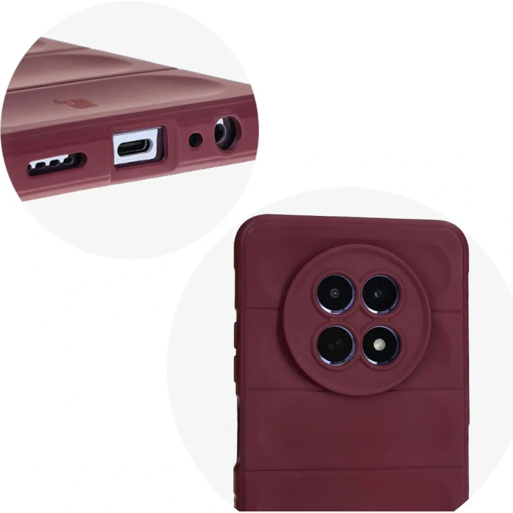 Hurtownia GSM - Bizon tok Tur Realme 12 / 12x sötétlila - BIZ6293 - {ean13} - Hurt