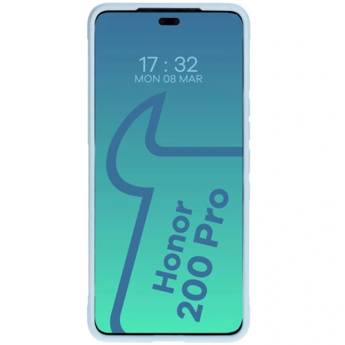 Pancerne etui Bizon Case Tur do Honor 200 Pro jasnoniebieskie