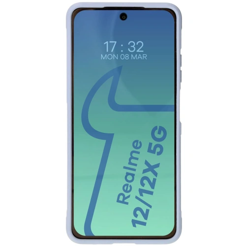 Pancerne etui Bizon Case Tur do Realme 12 / 12x jasnoniebieskie