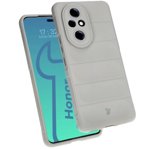 Pancerne etui Bizon Case Tur do Honor 200 Pro jasnoszare