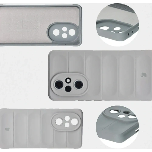 Pancerne etui Bizon Case Tur do Honor 200 Pro jasnoszare