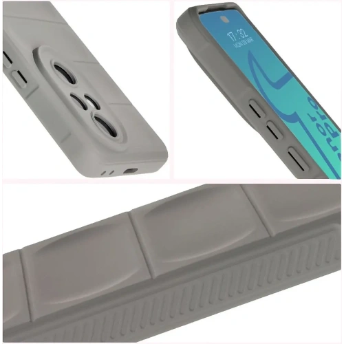 Pancerne etui Bizon Case Tur do Honor 200 Pro jasnoszare