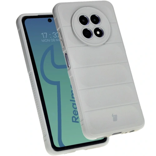 Pancerne etui Bizon Case Tur do Realme 12 / 12x jasnoszare