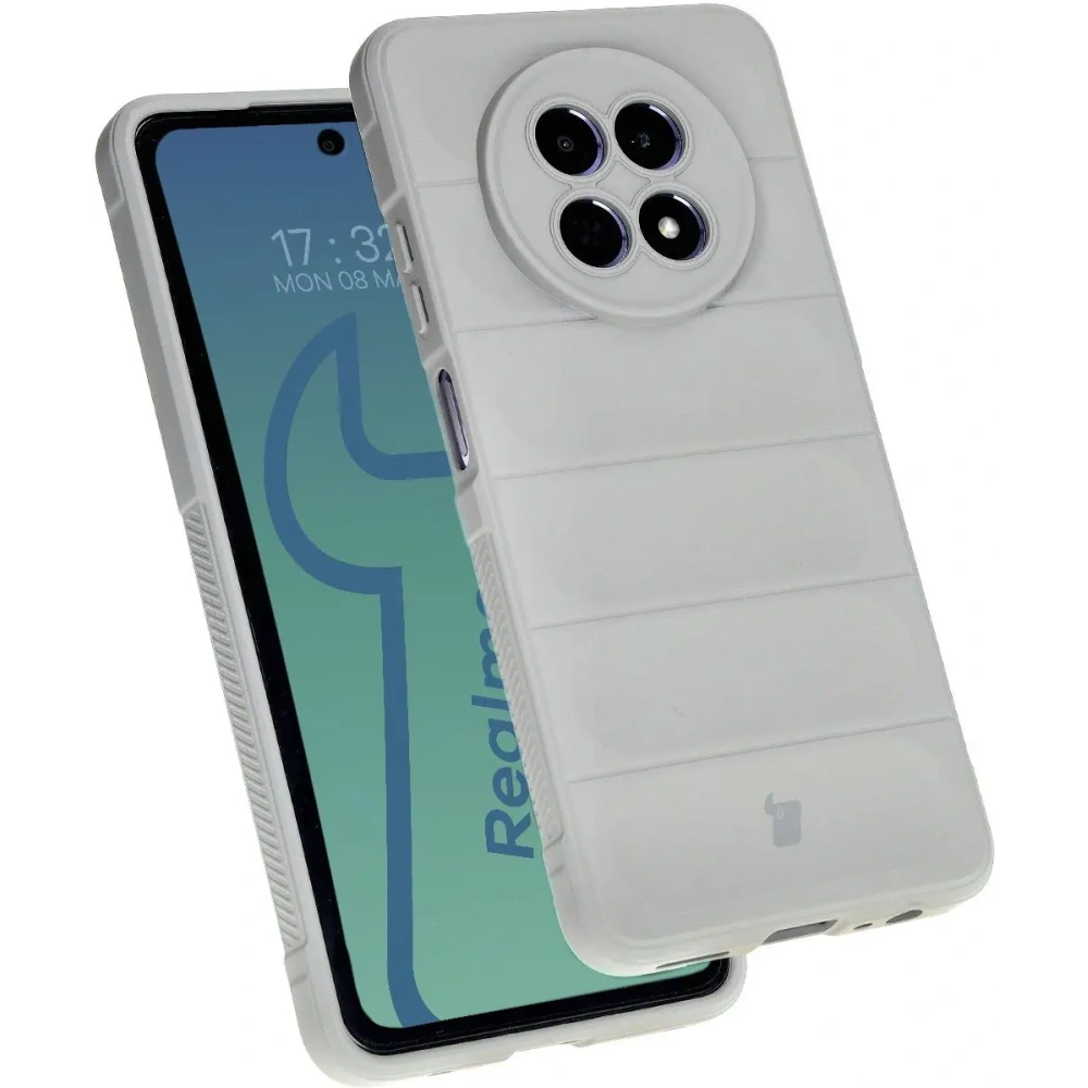 Hurtownia GSM - Bizon Tok Tur Realme 12 / 12x világosszürke - BIZ6297 - {ean13} - Hurt