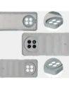 Hurtownia GSM - Bizon Tok Tur Realme 12 / 12x világosszürke - BIZ6297 - {ean13} - Hurt
