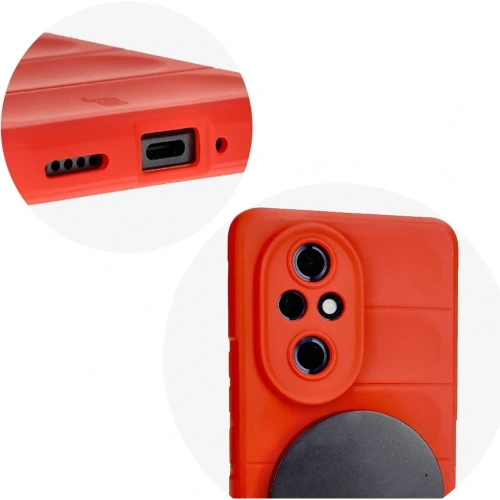 Pancerne etui Bizon Case Tur do Honor 200 Pro czerwone