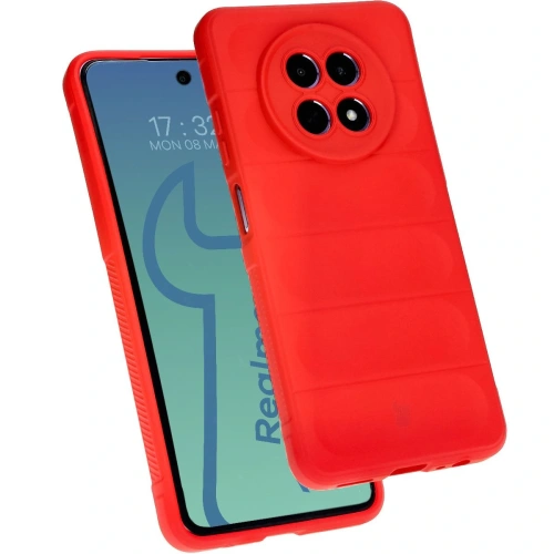 Pancerne etui Bizon Case Tur do Realme 12 / 12x czerwone