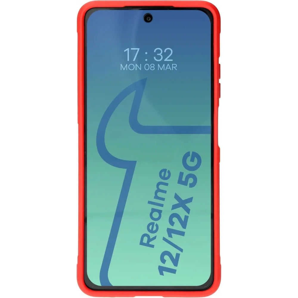 Hurtownia GSM - Bizon Carcasa Tur Realme 12 / 12x roșie - BIZ6299 - {ean13} - Hurt