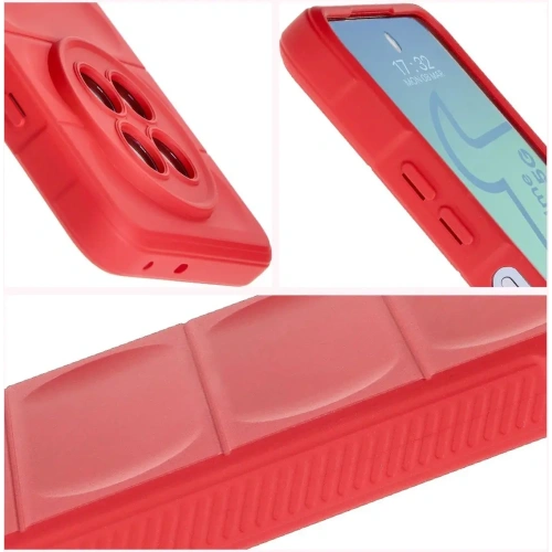 Pancerne etui Bizon Case Tur do Realme 12 / 12x czerwone