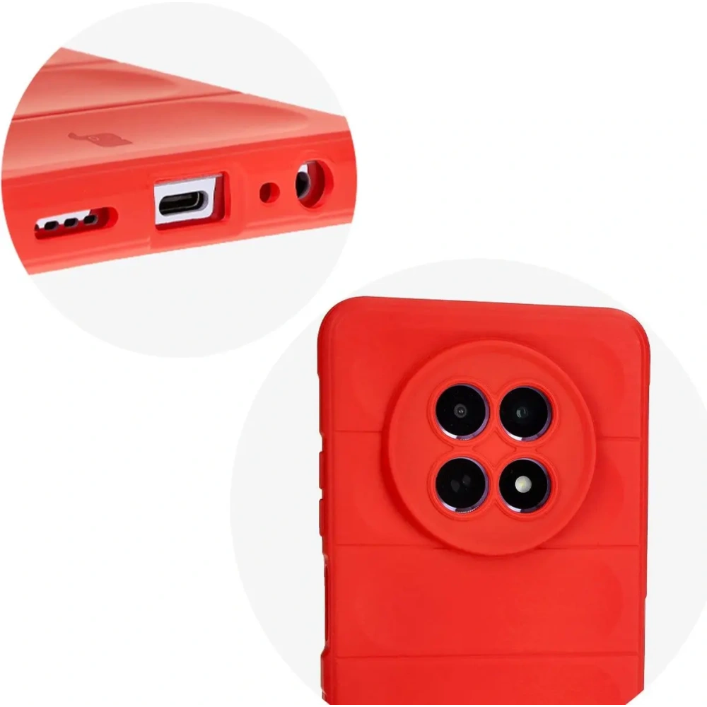 Hurtownia GSM - Bizon tok Tur Realme 12 / 12x piros - BIZ6299 - {ean13} - Hurt