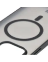 Hurtownia GSM - Etui z pierścieniem magnetickým Bizon Case MatteO do Apple iPhone 16 Pro poloprůhledné s černým rámečkem - BIZ6301 - {ean13} - Hurt