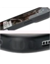 Hurtownia GSM - Etui z pierścieniem magnetickým Bizon Case MatteO do Apple iPhone 16 Pro poloprůhledné s černým rámečkem - BIZ6301 - {ean13} - Hurt