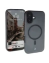 Bizon Case MatteO Apple iPhone 16 transparent with black frame