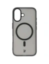 Hurtownia GSM - Bizon Case MatteO Apple iPhone 16 transparent mit schwarzem Rahmen - BIZ6302 - {ean13} - Hurt