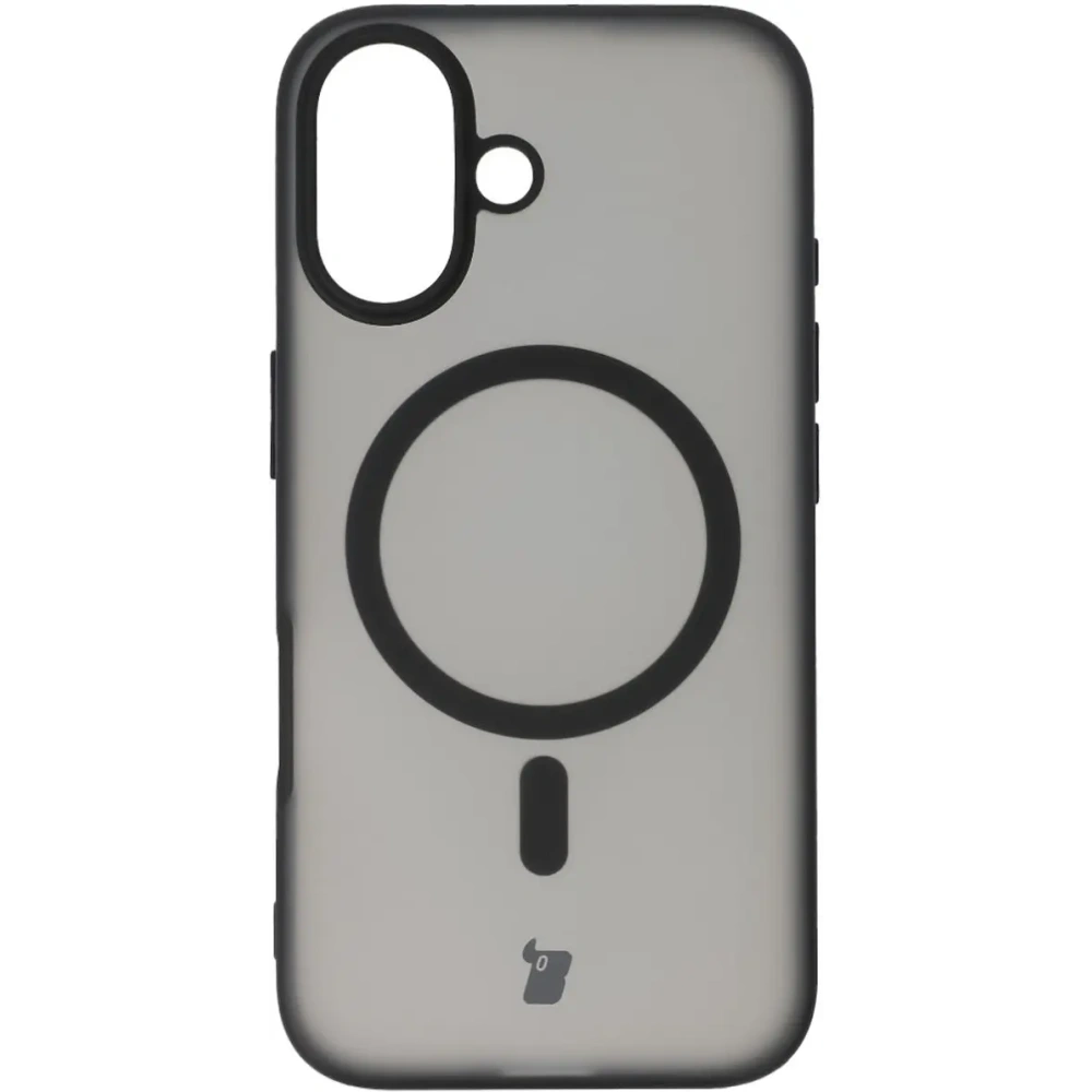 Wholesale Bizon Case MatteO Apple iPhone 16 transparent with black frame - BIZ6302 - {ean13} - Hurt
