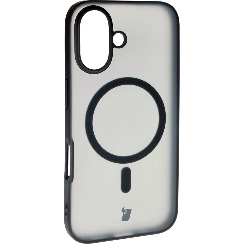 Hurtownia GSM - Bizon Case MatteO Apple iPhone 16 transparent mit schwarzem Rahmen - BIZ6302 - {ean13} - Hurt