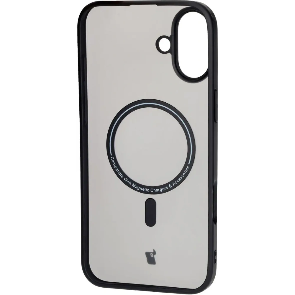 Hurtownia GSM - Bizon Case MatteO Apple iPhone 16 Plus transparent mit schwarzem Rahmen - BIZ6303 - {ean13} - Hurt