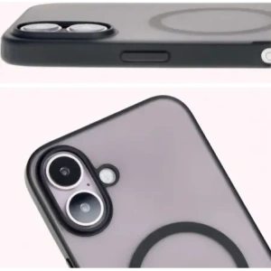Hurtownia GSM - Bizon Case MatteO Apple iPhone 16 Plus transparent mit schwarzem Rahmen - BIZ6303 - {ean13} - Hurt