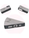 Hurtownia GSM - Etui z pierścieniem magnetycznym Bizon Case MatteO do Apple iPhone 16 Plus półprzezroczyste z czarną ramką - BIZ6303 - {ean13} - Hurt