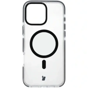 Wholesale Bizon Case Marco Apple iPhone 16 Pro Max clear with black frame - BIZ6304 - {ean13} - Hurt