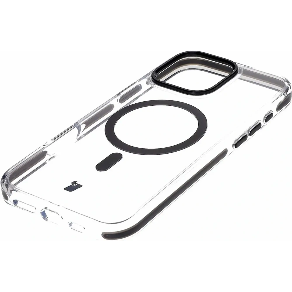 Wholesale Bizon Case Marco Apple iPhone 16 Pro Max clear with black frame - BIZ6304 - {ean13} - Hurt
