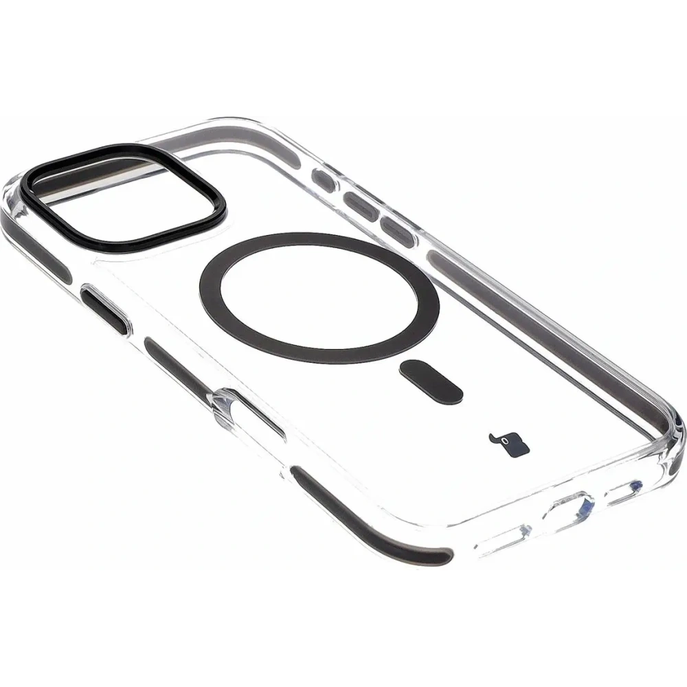 Wholesale Bizon Case Marco Apple iPhone 16 Pro Max clear with black frame - BIZ6304 - {ean13} - Hurt