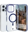 Bizon Case Marco Apple iPhone 16 Pro Max clear with blue frame