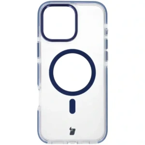 Wholesale Bizon Case Marco Apple iPhone 16 Pro Max clear with blue frame - BIZ6305 - {ean13} - Hurt
