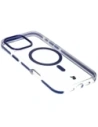 Wholesale Bizon Case Marco Apple iPhone 16 Pro Max clear with blue frame - BIZ6305 - {ean13} - Hurt