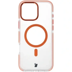 Wholesale Bizon Case Marco Apple iPhone 16 Pro Max clear with orange frame - BIZ6306 - {ean13} - Hurt