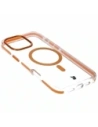 Hurtownia GSM - Etui s magnetickým kroužkem Bizon Case Marco pro Apple iPhone 16 Pro Max průhledné s oranžovým rámem - BIZ6306 - {ean13} - Hurt