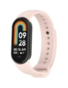 Bizon hevederes óra szilikon Xiaomi okos karkötő 9 / 9 NFC / 8 világos rózsaszín