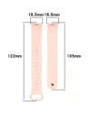 Hurtownia GSM - Bizon Strap Uhr Silikon Xiaomi Smart Band 9 / 9 NFC / 8 hellrosa - BIZ6307 - {ean13} - Hurt