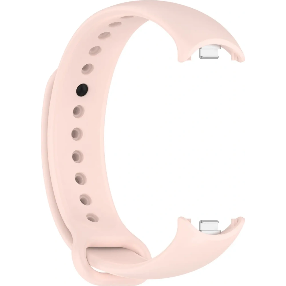 Hurtownia GSM - Silikonový pásek Bizon Strap Watch Silicone pro Xiaomi Smart Band 9 / 9 NFC / 8 jasně růžový - BIZ6307 - {ean13} - Hurt