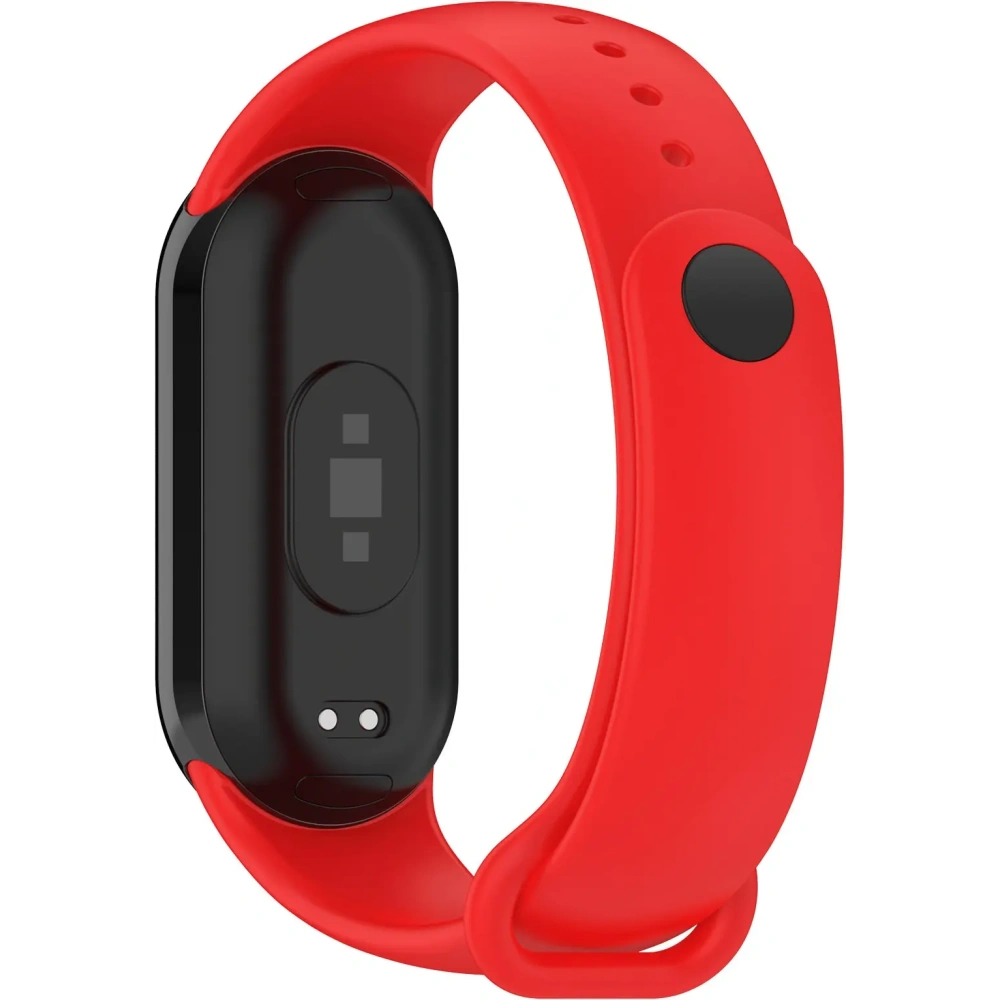 Hurtownia GSM - Bizon Strap Óra Szilikon Xiaomi Okos Karkötő 9 / 9 NFC / 8 piros - BIZ6308 - {ean13} - Hurt
