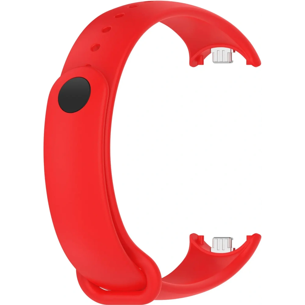 Hurtownia GSM - Ceas cu curea din silicon Bizon Xiaomi Smart Band 9 / 9 NFC / 8 roșu - BIZ6308 - {ean13} - Hurt