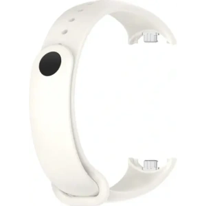 Hurtownia GSM - Ceas cu curea din silicon Bizon Xiaomi Smart Band 9 / 9 NFC / 8 alb - BIZ6309 - {ean13} - Hurt