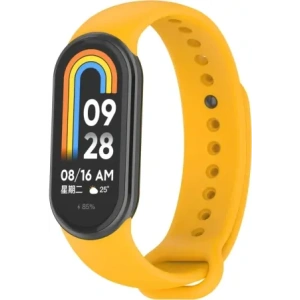 Hurtownia GSM - Bizon Heveder Óra Szilikon Xiaomi Okos Karszalag 9 / 9 NFC / 8 sárga - BIZ6310 - {ean13} - Hurt