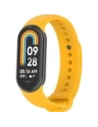 Bizon Heveder Óra Szilikon Xiaomi Okos Karszalag 9 / 9 NFC / 8 sárga