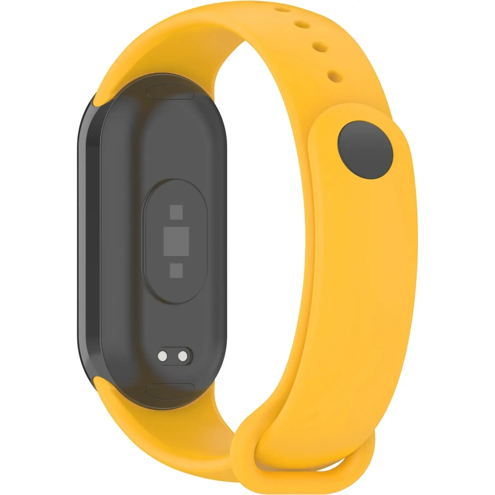Hurtownia GSM - Bizon Heveder Óra Szilikon Xiaomi Okos Karszalag 9 / 9 NFC / 8 sárga - BIZ6310 - {ean13} - Hurt