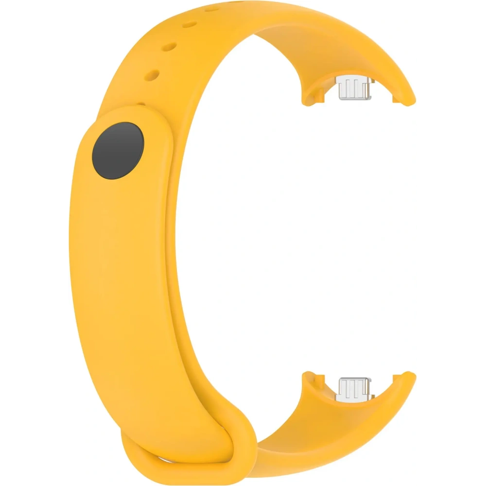 Hurtownia GSM - Bizon Heveder Óra Szilikon Xiaomi Okos Karszalag 9 / 9 NFC / 8 sárga - BIZ6310 - {ean13} - Hurt