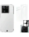 Bizon Case Clear Pack tok + 2x edzett üveg + lencse üveg Xiaomi 13T / 13T Pro