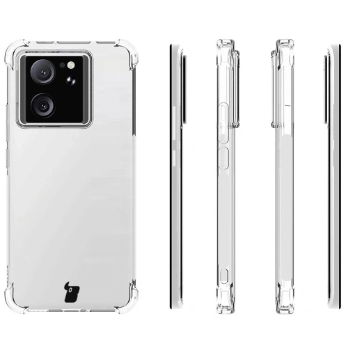 Etui + 2x szkło hartowane na ekran + szkło na obiektyw Bizon Case Clear Pack do Xiaomi 13T / 13T Pro