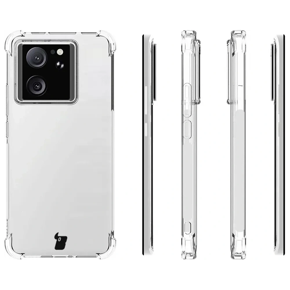 Hurtownia GSM - Bizon Case Clear Pack tok + 2x edzett üveg + lencse üveg Xiaomi 13T / 13T Pro - BIZ6311 - {ean13} - Hurt